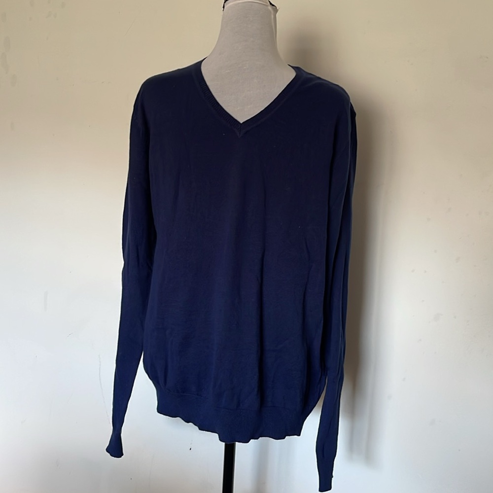 Cedar Wood State Blue Sweater